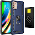 Miniatyrbild 1 av 8: Spacecase Case Cover För Motorola Moto G9 Plus Blå