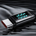 Miniatyrbild 2 av 10: MCDODO CABLE MED DISPLAY USB-C SNABBLADDING USB TYPE C 5A 100W 1M