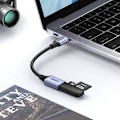 Miniatyrbild 6 av 11: Ugreen OTG-adapterkabel USB-C (hann) - USB-A (hunn) 5 Gb/s 0,15 m svart (US378)
