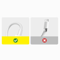 Miniatyrbild 11 av 11: BASEUS USB-KABEL - USB TYPE C 66 W (11 V / 6 A) HUAWEI SUPERCHARGE SCP 2 M SVART