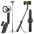 Miniatyrbillede 1 af 11: SPIGEN S580W MAGSAFE BLUETOOTH SELFIE STICK LANGT STIV SORT