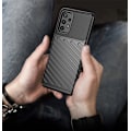 Miniatyrbillede 9 af 11: THUNDER CASE FLEKSIBELT PANSRET ETUI TIL SAMSUNG GALAXY A72 4G SORT