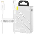 Baseus Superior serie USB-C / Lightning PD 20W 2 m kabel - hvit