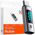 Miniatyrbild 1 av 10: MCDODO ADAPTER USB-C ADAPTER USB TYP C SNABBLADDNING 100W MÄTARE