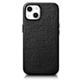 Miniatyrbillede 4 af 11: ICARER CASE CASE LÆDERCOVER MED MAGSAFE TIL IPHONE 14+ SORT