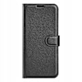 Miniatyrbild 10 av 11: Litchi Case Cover Till Motorola Moto E20 E40 Svart