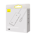 Miniatyrbillede 10 af 11: BASEUS MULTIFUNKTIONEL HUB-ADAPTER USB-A TIL 4XUSB-A 3.0 5GB/S SORT