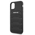 Miniatyrbillede 6 af 7: AMG LEATHER DEBOSSED LINES ETUI TIL IPHONE 11 / XR - SORT