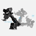 Miniatyrbillede 5 af 8: TELESKOPISK JUSTERBAR CARBOARD HOLDER? DASHBOARD? SORT