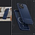 Miniatyrbillede 11 af 11: CASEOLOGY PARALLAX MAG MAGSAFE IPHONE 15 PRO MAX MIDNAT BLÅ