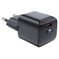 Miniatyrbild 3 av 7: Acefast A73 Mini PD 20W GaN USB-C vegglader - svart