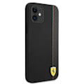 Miniatyrbillede 5 af 9: FERRARI ON TRACK CARBON STRIPE ETUI TIL IPHONE 12 MINI - SORT