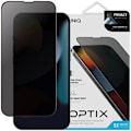 Miniatyrbild 1 av 8: UNIQ Optix Privacy Tempered Glass for iPhone 14/13/13 Pro med applikator