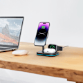 Miniatyrbillede 6 af 7: TECH-PROTECT QI15W-A27 3I1 MAGNETISK MAGSAFE TRÅDLØS OPLADER SORT