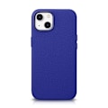 Miniatyrbild 2 av 11: iCarer Litchi Premium Lærveske Magnetisk Lærveske for iPhone 14 Plus med MagSafe Dark Blue (WMI14220711-DB)