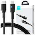 Miniatyrbild 1 av 4: USB C - Lightning kabel 20W 2m Joyroom S-CL020A13 - sort