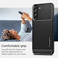 Miniatyrbild 10 av 11: SPIGEN RUGGED ARMOR GALAXY S22 MATT SVART