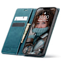 Miniatyrbild 1 av 11: Spacecase Plånboksfodral Till Iphone 13 Blåt Skydd Med Fickor