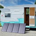 Miniatyrbillede 6 af 9: CHOETECH SOLLADER SOL TURIST FOLKBAR 160W SORT