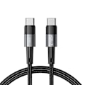 Miniatyrbild 1 av 5: TECH-PROTECT ULTRABOOST TYPE-C KABEL PD60W/3A 100cm GRÅ