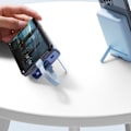 Miniatyrbild 11 av 11: Powerbank Joyroom JR-PBM01 magnetisk 10000mAh 20W med stativ + Lightning-kabel - USB-C - grønn