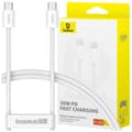 Baseus Superior Series ll USB-C - USB-C 30W 480Mb/s 2m kabel - hvit