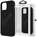 Miniatyrbild 1 av 9: Guess GUHCP12LLSVSBK iPhone 12 Pro Max 6.7 svart/svart hardt deksel Script Vintage
