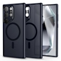 Miniatyrbillede 2 af 8: ESR CLASSIC HYBRID HALOLOCK ETUI TIL SAMSUNG GALAXY S24 ULTRA - MAT SORT