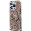 Miniatyrbild 3 av 9: Guess IML GCube MagSafe-deksel til iPhone 15 Pro Max - brun