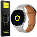 Miniatyrbild 2 av 7: Spacecase Läder Klorrem 22Mm Vit För Garmin Fitbit