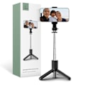 Miniatyrbillede 1 af 9: TECH-PROTECT L02S BLUETOOTH SELFIE-STIV STIV SORT