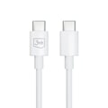 Miniatyrbild 8 av 10: 3mk Hyperkabel USB-C / USB-C 100W 1,2m - hvit
