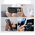 Miniatyrbillede 7 af 8: ESR CLASSIC HYBRID HALOLOCK ETUI MED MAGSAFE TIL IPHONE 14 PRO - MAT SORT