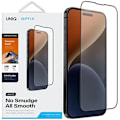 Miniatyrbillede 1 af 7: UNIQ OPTIX MAT MAT HÆRDET GLAS TIL IPHONE 15 PLUS / 14 PRO MAX MED APPLIKATOR