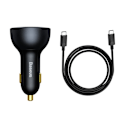 Miniatyrbild 7 av 11: Baseus rask USB / USB Type C billader 160W PPS Quick Charge 5 PD grå (TZCCZM-0G)