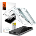 Miniatyrbillede 7 af 7: HÆRDET GLAS SPIGEN GLAS.TR "EZ FIT" FC IPHONE 15 SORT