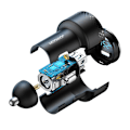 Miniatyrbild 7 av 11: 2x USB C 70W billader med LED display Joyroom JR-CCD02 - svart