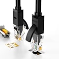 Miniatyrbillede 3 af 8: UGRØN INTERNETKABEL LAN ETHERNET U/UTP CAT6 1000MBS 8M SORT