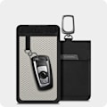 Miniatyrbillede 7 af 10: FARADAY CAGE SPIGEN POUCH NØGLELØS RFID SIGNAL BLOCKER SORT