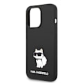 Miniatyrbillede 7 af 9: KARL LAGERFELD SILIKONE CHOUPETTE ETUI TIL IPHONE 14 PRO MAX - SORT
