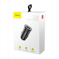 Miniatyrbillede 6 af 7: BASEUS SMART BILOPLADER MED USB OG USB-C-PORTE SORT