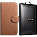 Miniatyrbild 1 av 11: iCarer Lommebokveske 2-i-1 iPhone 14-deksel Leather Flip Cover Anti-RFID Brun (WMI14220725-BN)
