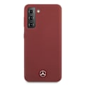 Miniatyrbillede 4 af 9: MERCEDES SILICONE LINE ETUI TIL SAMSUNG GALAXY S21 - RØD
