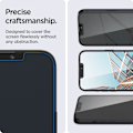 Miniatyrbillede 7 af 9: HÆRDET GLAS SPIGEN GLAS.TR SLIM IPHONE 13 / 13 PRO / 14 FORTROLIGHED
