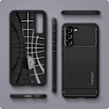Miniatyrbillede 11 af 11: SPIGEN RUGGED ARMOR GALAXY S21 FE MAT SORT