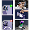Miniatyrbild 4 av 10: CO2 MAGNETIC CLEAR FODRAL FÖRSTÄRKAT FOR MAGSAFE IPHONE 13 PRO