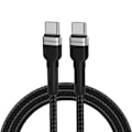 Miniatyrbillede 1 af 8: WOZINSKY WNBCC1 USB-C / USB-C PD 65W KABEL 1 M - SORT