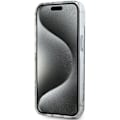 Miniatyrbild 6 av 9: DKNY IML rutete monomønster-deksel for iPhone 15 Plus / 14 Plus - Svart