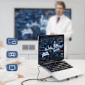 Miniatyrbillede 4 af 10: CHOETECH MULTIFUNKTIONEL STATION TIL LAPTOP HDMI/2XUSBA/USBC SORT