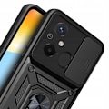Miniatyrbild 3 av 7: Spacecase Case Cover Till Xiaomi Redmi 12C Camring Svart